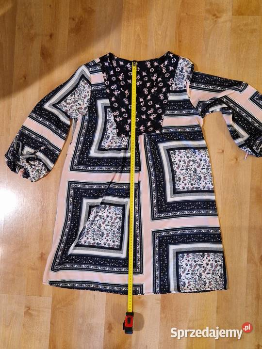 Wizytowa TUNIKA SUKIENKA w stylu indyjskim Lublin