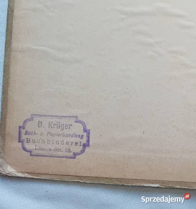 Georg Stier Konjugations Tafeln der wielkopolskie Koźminek
