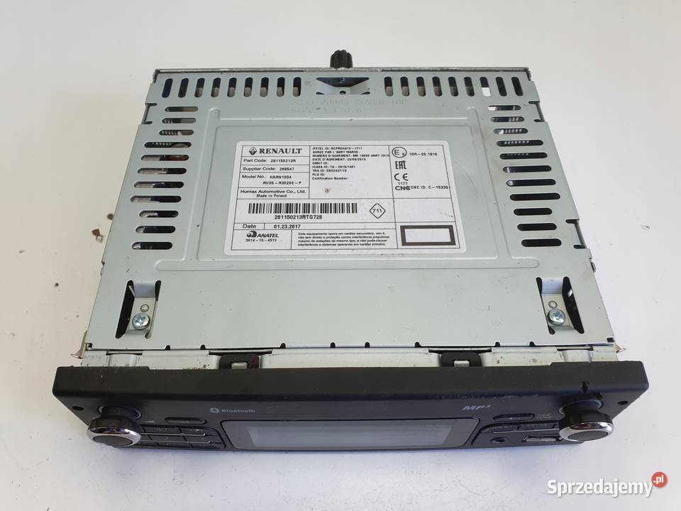 Renault Kangoo II RADIOODTWARZACZ CD Radio Mp3 Rudka