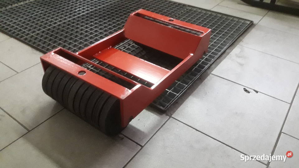 Wózek serwisowy pod urwane koło rolka mocny Góra