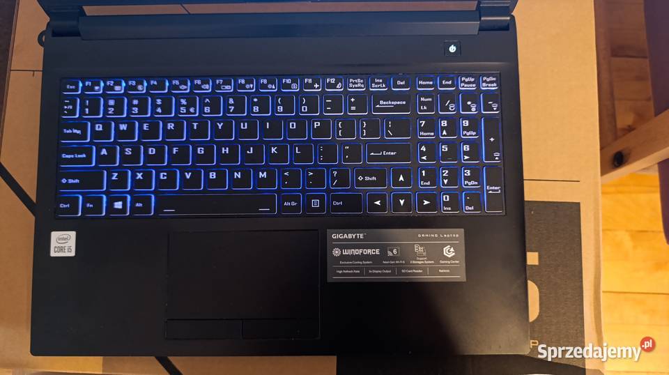 Gigabyte 244Hz RTX 3060 I5 10500H 16RAM 512SSD małopolskie Kraków