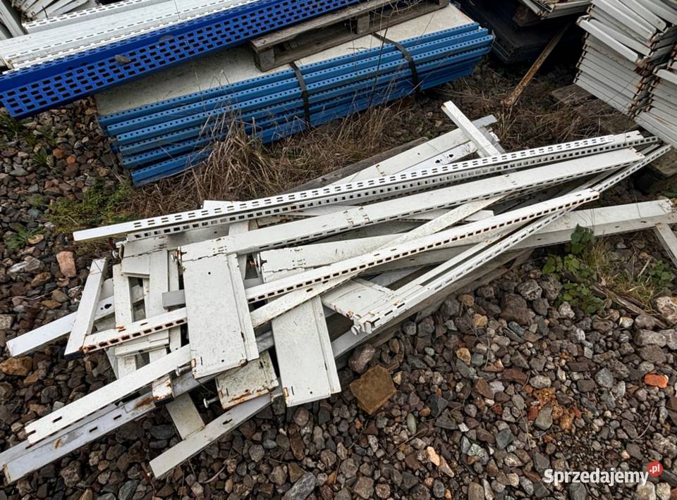 Regały stalowe magazynowe sklepowe zestaw Magazynowanie Kłobuck