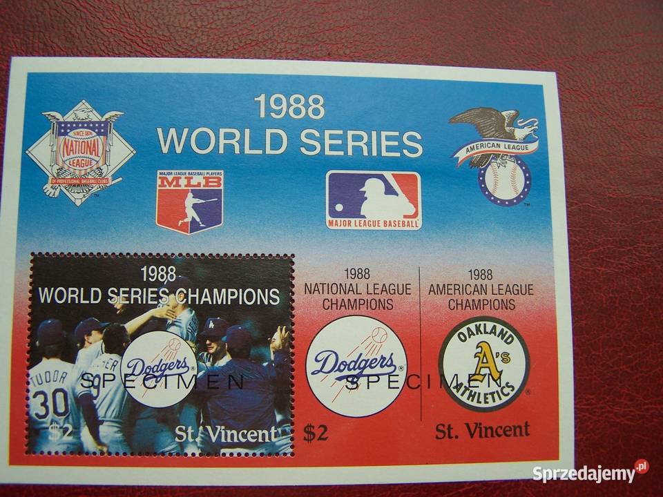 St Vincent 1988 MNH Sport Baby Ruth Baseball Tychy
