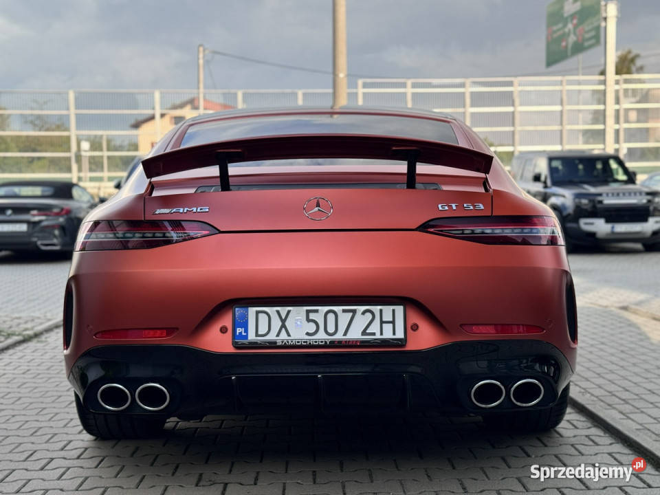 Mercedes AMG GT 53 AMG Manufaktur AMG Zarejestrowany w Polsce Węgrzce