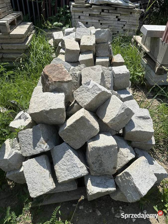 Kostka granitowa łupana idealna pod mury opolskie Opole