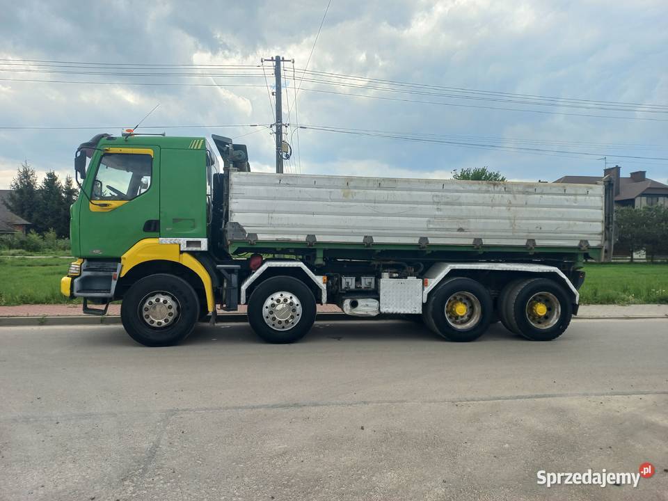 Renault Kerax 420 dci 8X4 Wywrotka 2x Hydroburta zielony podkarpackie