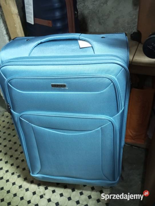 walizka kabinowa z kuferkiem z grubej codury na Lublin