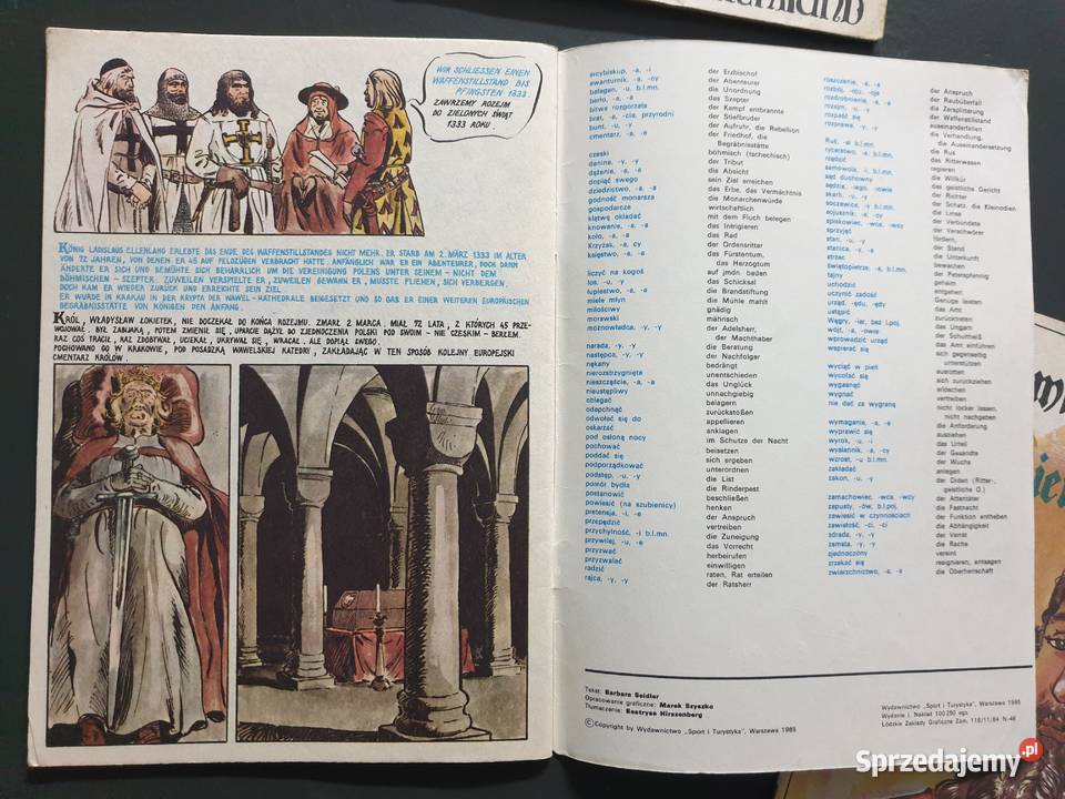 Początki Państwa Polskiego 3 dwujęzyczne komiksy pomorskie Gdynia
