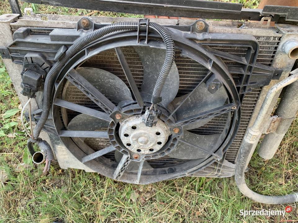 Komplet chłodnic wentylator Renault Kangoo I Zalesice