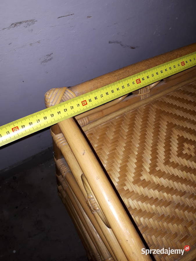 Regał szafka etażerka rattan bambus kujawsko-pomorskie Toruń
