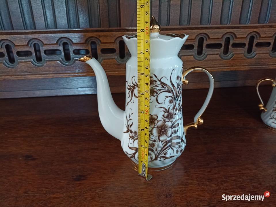Serwis porcelana do kawy Korocteń Natasza Chełm