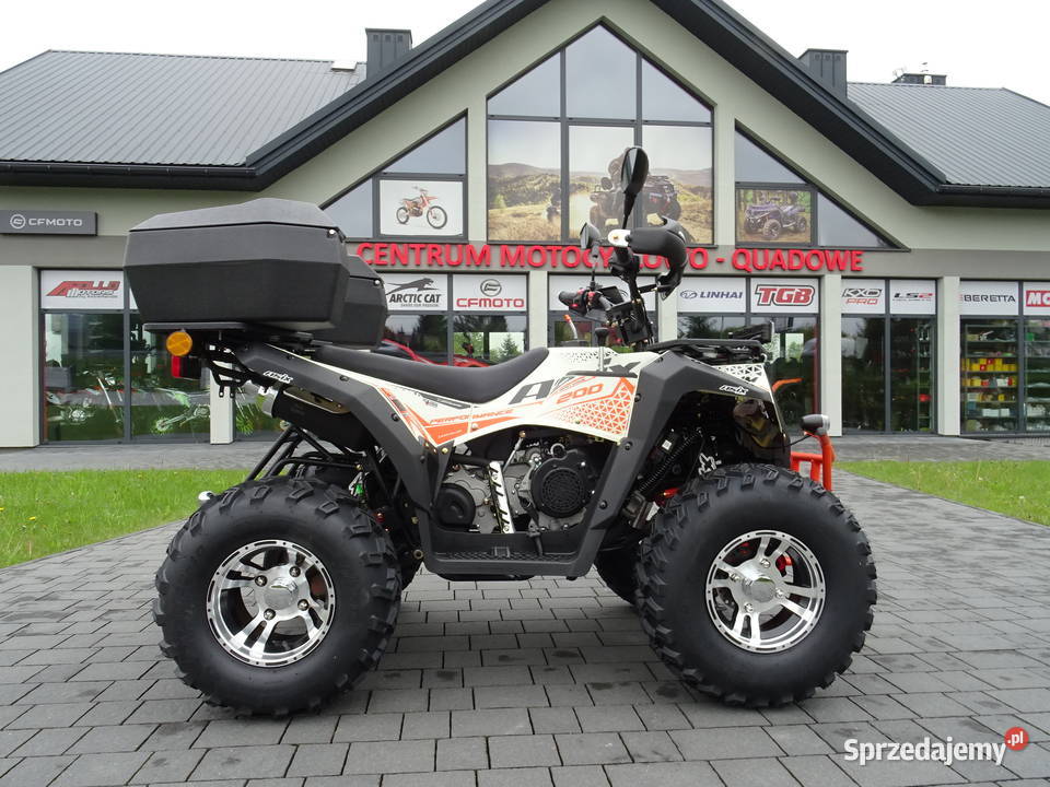 QUAD ASIX MAGNUM 200 AUTOMAT CVT Z KUFREM nieuszkodzony Kraków