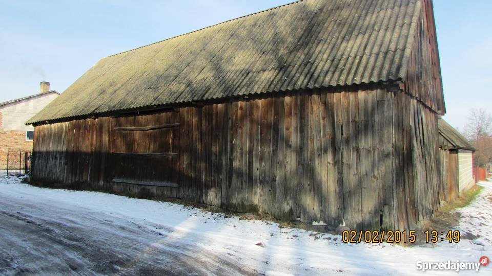 Stodola do przeniesienia rozbiorki na opal 15zł/m2 Rowiska
