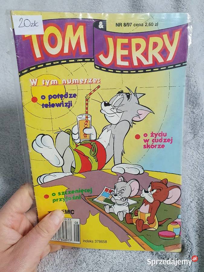 Tom Jerry zestaw 11 komiksów dla dzieci Gdynia sprzedam