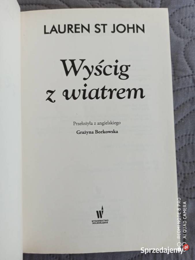 WYŚCIG Z WIATREM ZWYCIESTWO CZY MIŁOŚĆ Lauren St Warszawa
