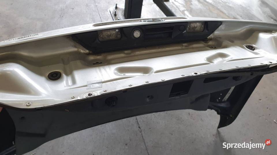 KLAPA TYŁ TYLNA SREBRNA C744 744 MERCEDES SL 350 Lipno