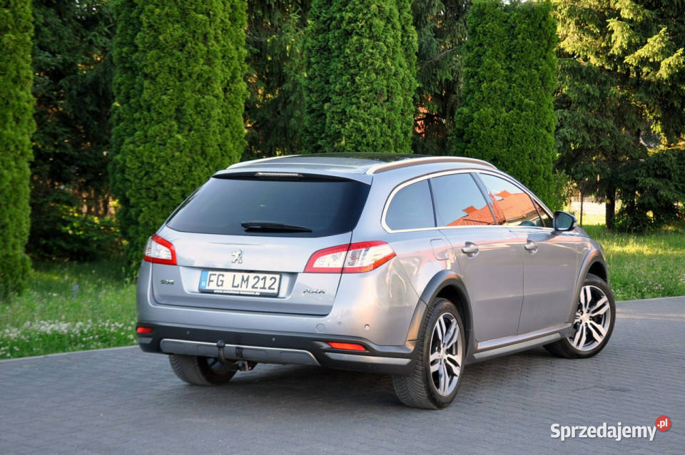 Peugeot 508 RXH 20HDI180Full LedNaviSkóryHead elektrycznie ustawiane fotele Ostrów Mazowiecka