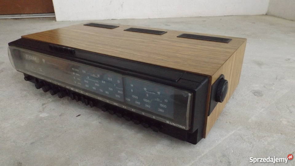 Radio Unitra ZODIAK z kolumnami Nowy Grodziczno