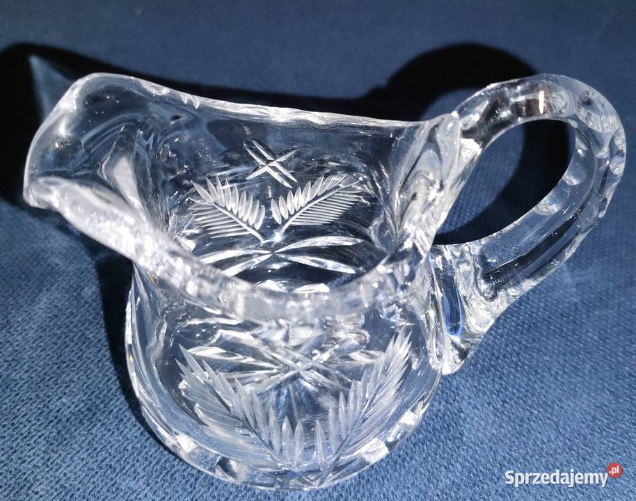 Zestaw szkła kryształowego misa popielniczka Bielsko-Biała