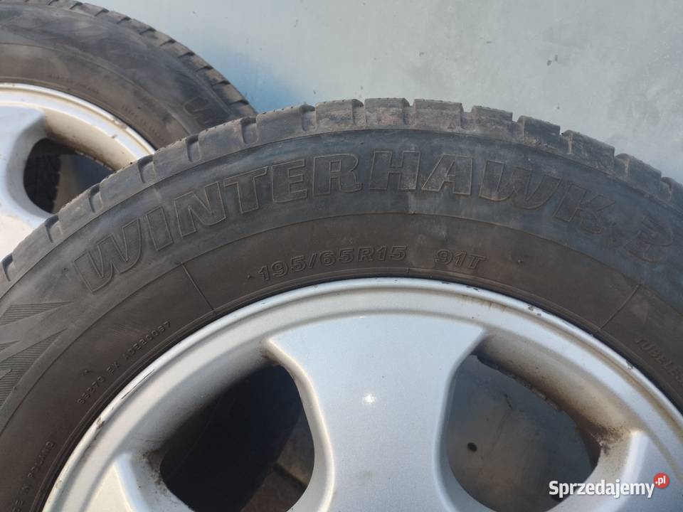 Koła aluminiowe Opel 15 5x110 opony zimowe Katowice