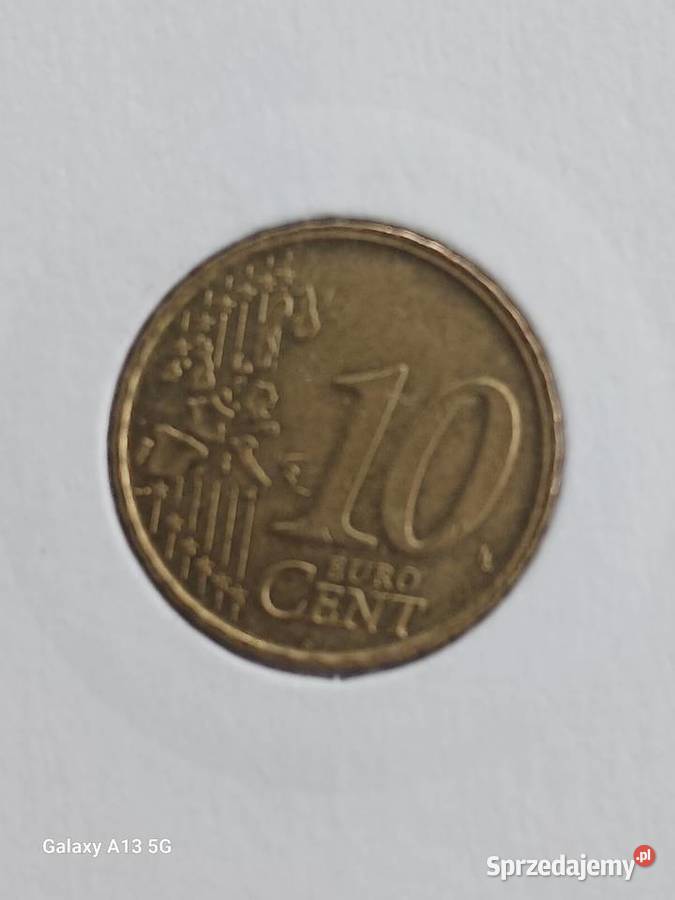 10 Eurocentów Belgia 2001 r Konin