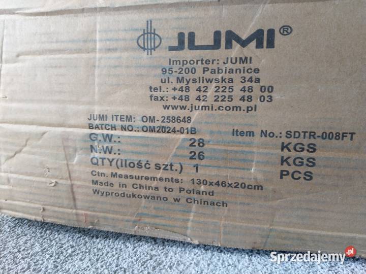 NAJTANIEJ Trampolina z Drabinką 244 z Siatką Wew sprzedam