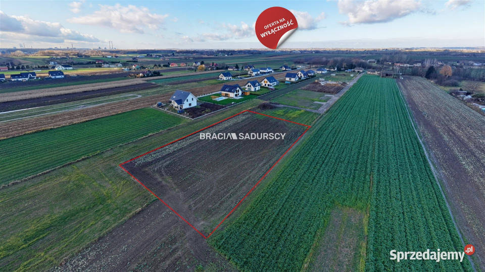 Grunt Kraków 2829m2 gaz Sprzedaż