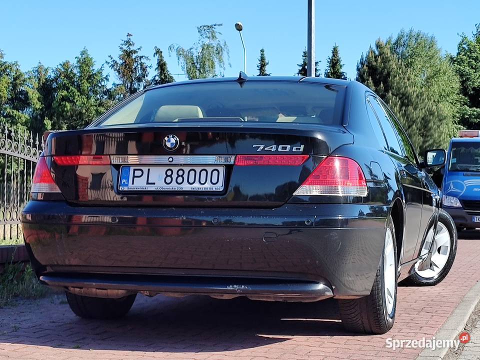 BMW 740 d SALON elektryczne lusterka Leszno sprzedam