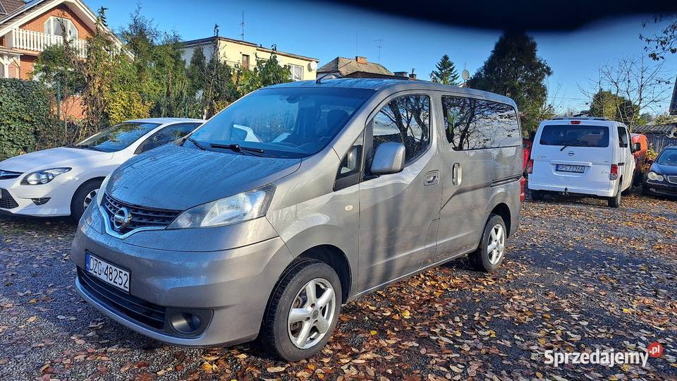 Nissan NV200 15 dci Evalia 7osobowy Klima Navi śląskie sprzedam