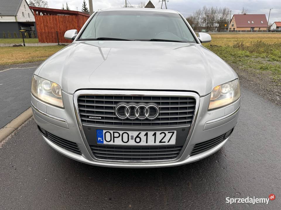 Audi A8 D3 42 TDI quattro 2007 opolskie Popielów