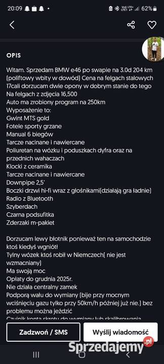 Bmw e46 30d Wola Czołnowska