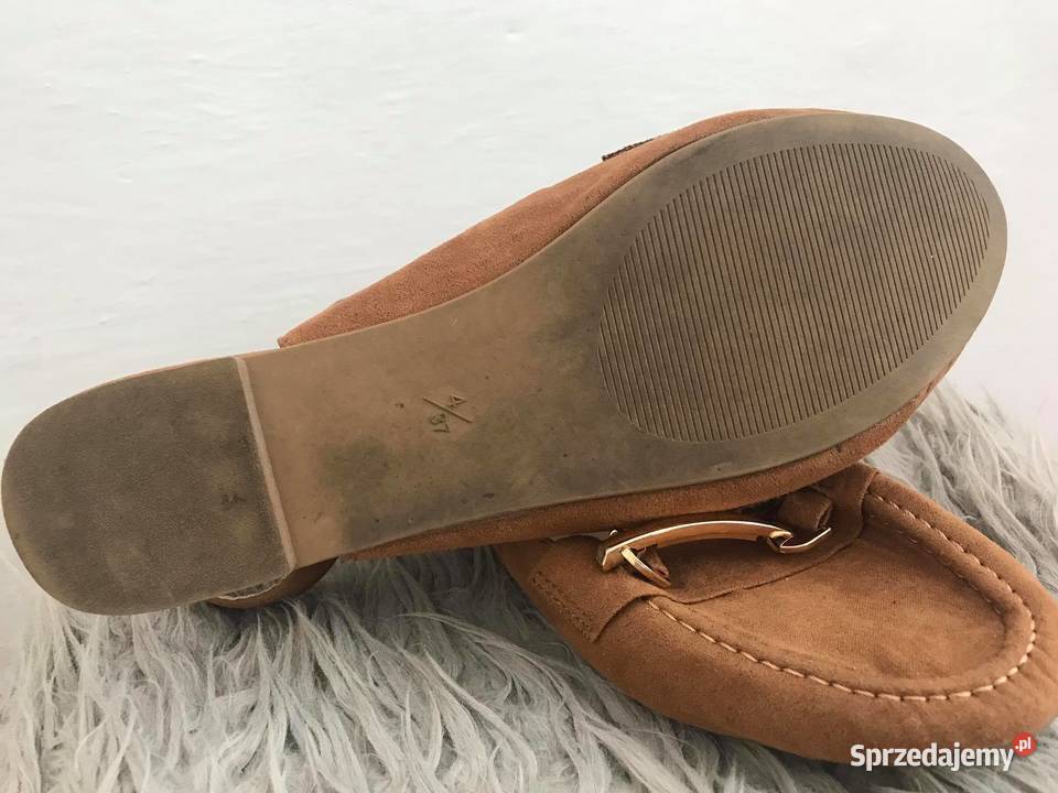 Lordy 37 zamsz bez pięty camel Lubartów sprzedam