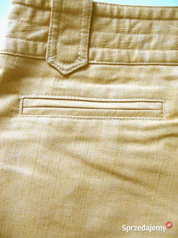 Letnie Jeans Szorty spodenki 40 L biodra 100 Bez wzoru