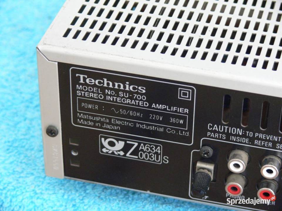 Wzmacniacz Technics SU700 sprawny 360 wat Jasło