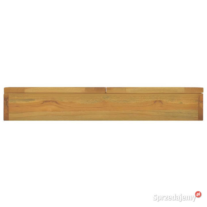 Szafka z lustrem 60x10x40 lite drewno tekowe