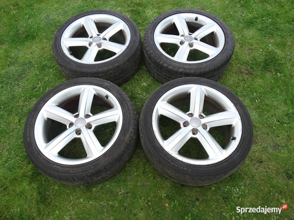 AUDI A4 B8 A5 Q5 S5 A6 A8 A3 FELGI 18 5X112 ET47 Łosieniec