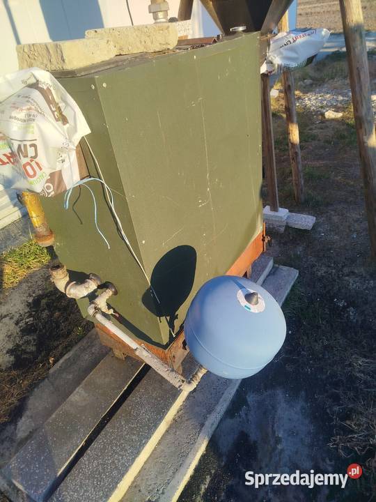 Kocio na drewno wegiel pellet dual z podajnikiem