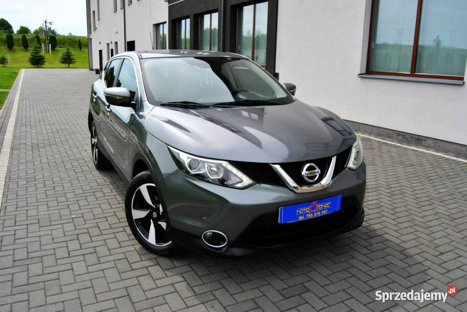 Nissan Qashqai Benzyna Turbo Opłacony LEDY Klima światła LED Modliborzyce