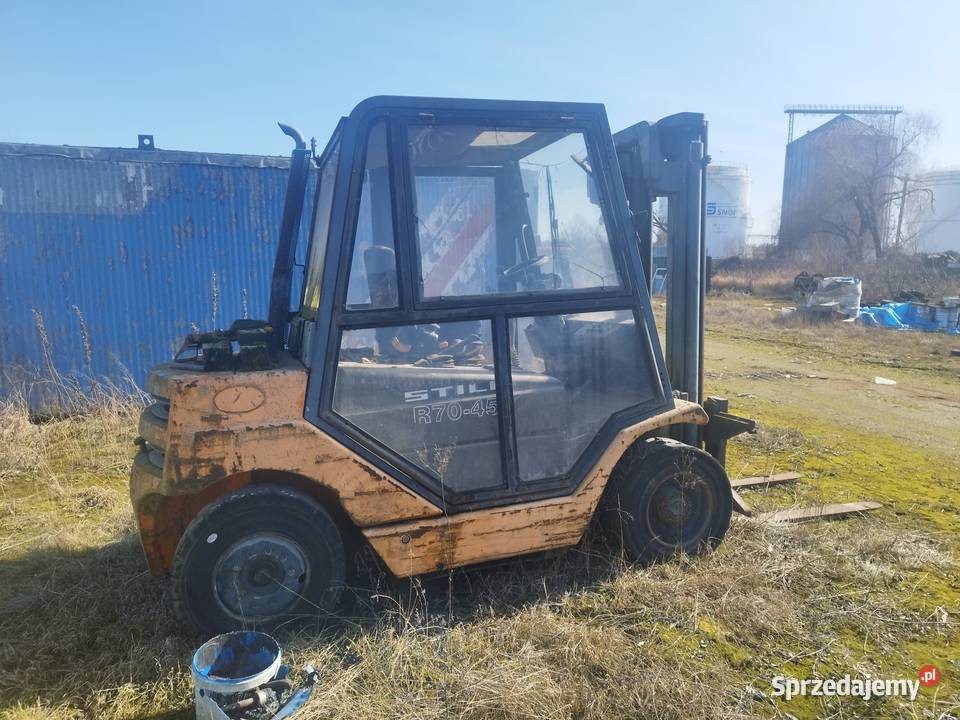 Syndyk sprzeda wózek widłowy Still R7045 Szczecin sprzedam