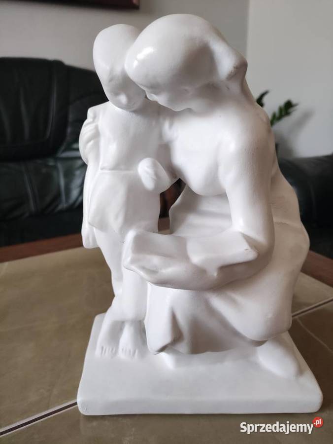 Figura ceramiczna johikera Bochyme lubelskie Janów Lubelski