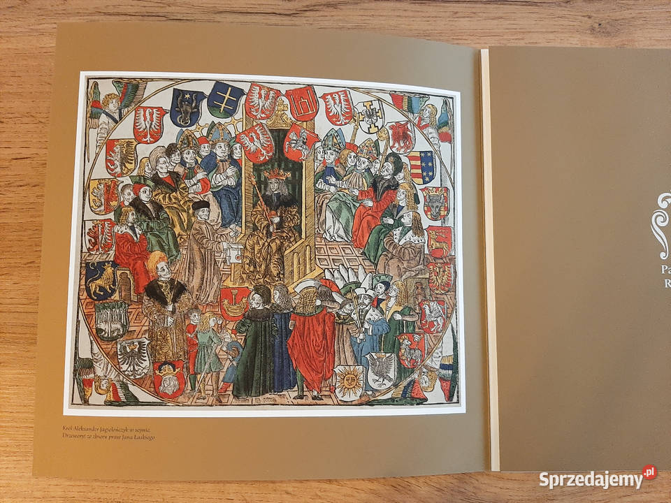 Folder 550 lecie Parlamentaryzmu Rzeczpospolitej Warszawa