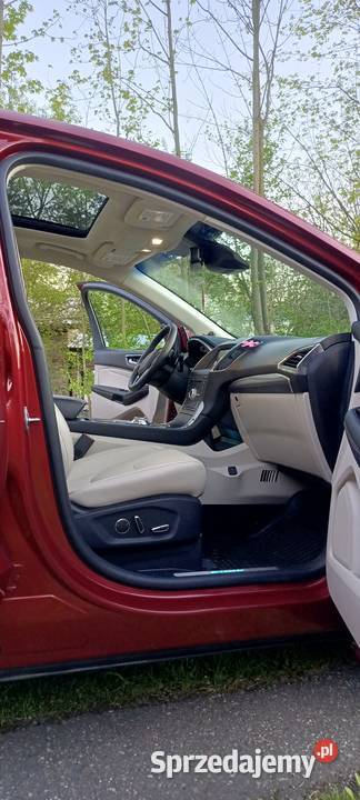 Sprzedam FORD EDGE 20 ecobost 2019 skórzana tapicerka EDGE Motoryzacja Sanok