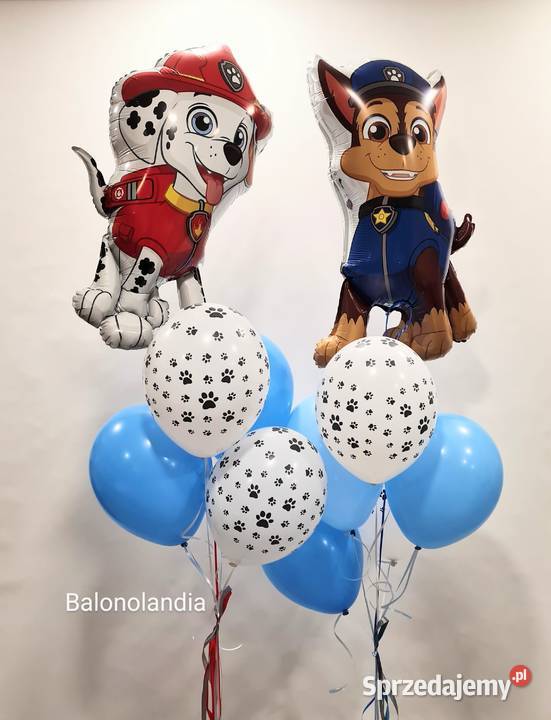 Bukiety balonowe z helem dzieci śląskie