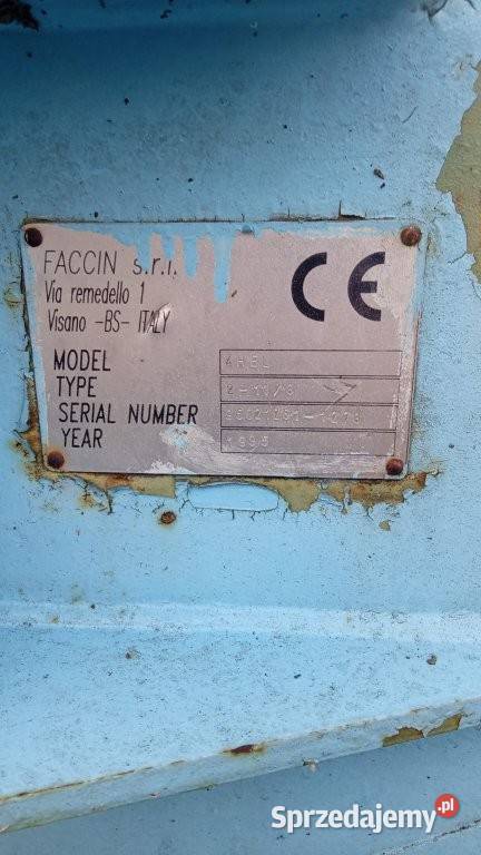 Hydrauliczna cztero walcowa walcarka zwijarka do Lubicz Górny