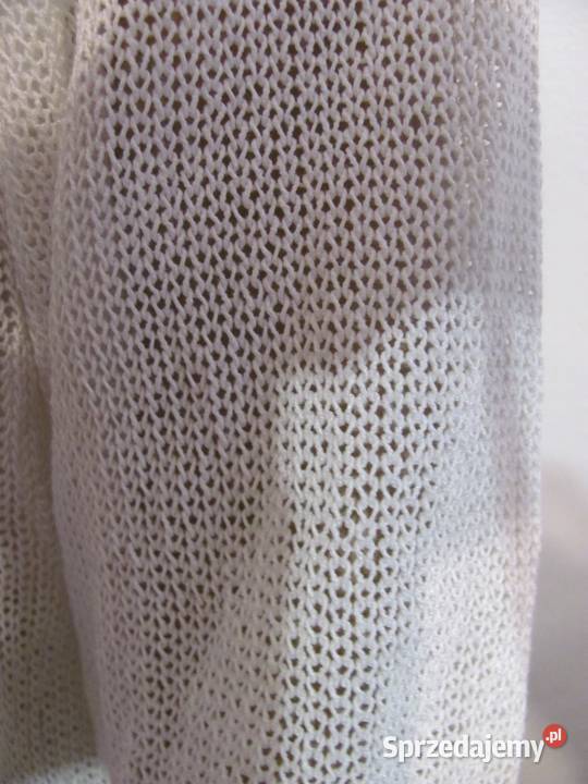 narzutka sweterek biały rozpinany KappAhl 4850 Zamość