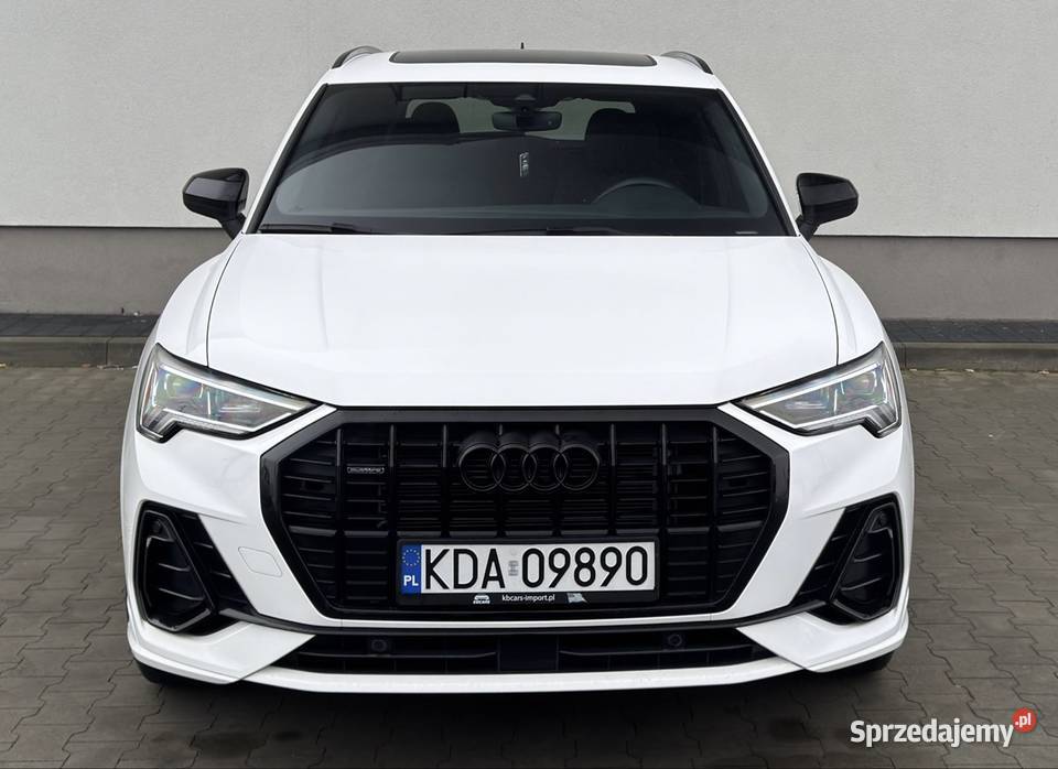 Audi Q3 2022 20tfsi Quattro SLINE Black Optic Dąbrowa Tarnowska