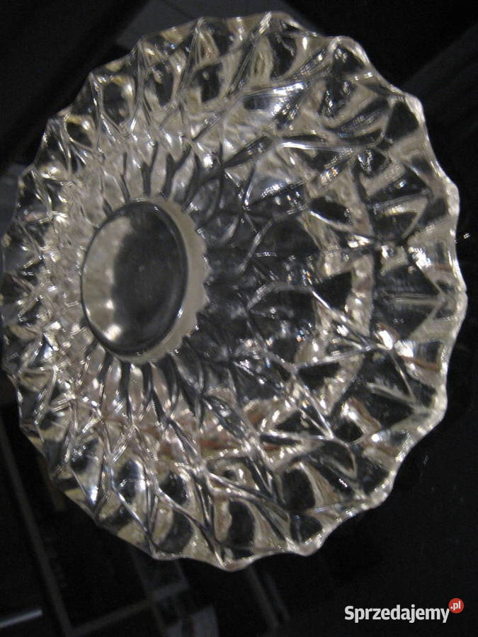 Stara popielniczka kryształowa vintage