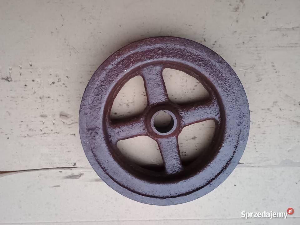 Koła pasowe sprężarki maszyn Fi 330 mm 245 mm Chrzanów