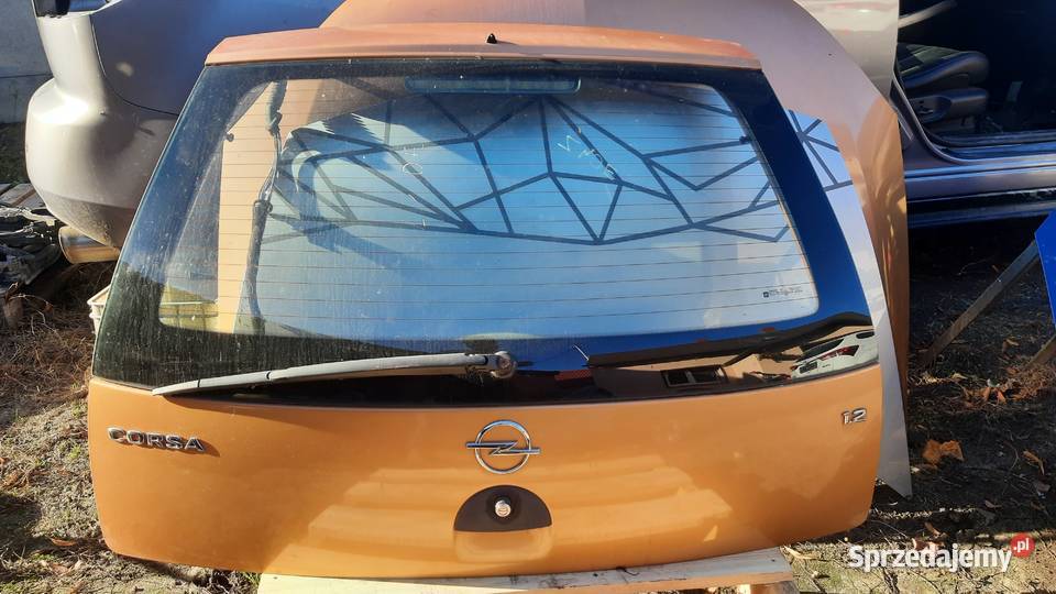 klapa kompletna Opel Corsa C 3 i 5 drzwi lak Dębno