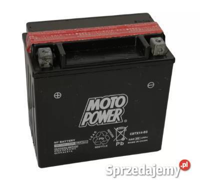 Akumulator motocyklowy MotoPower CBTX16BS Mielec